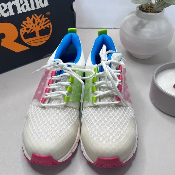 Timberland PRO Radius Composite Toe Industrial Work Shoe White Women 9.5M - Picture 5 of 11